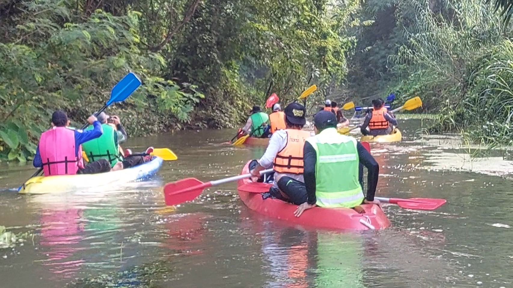 ปราณบุรี พายเรือคายัค